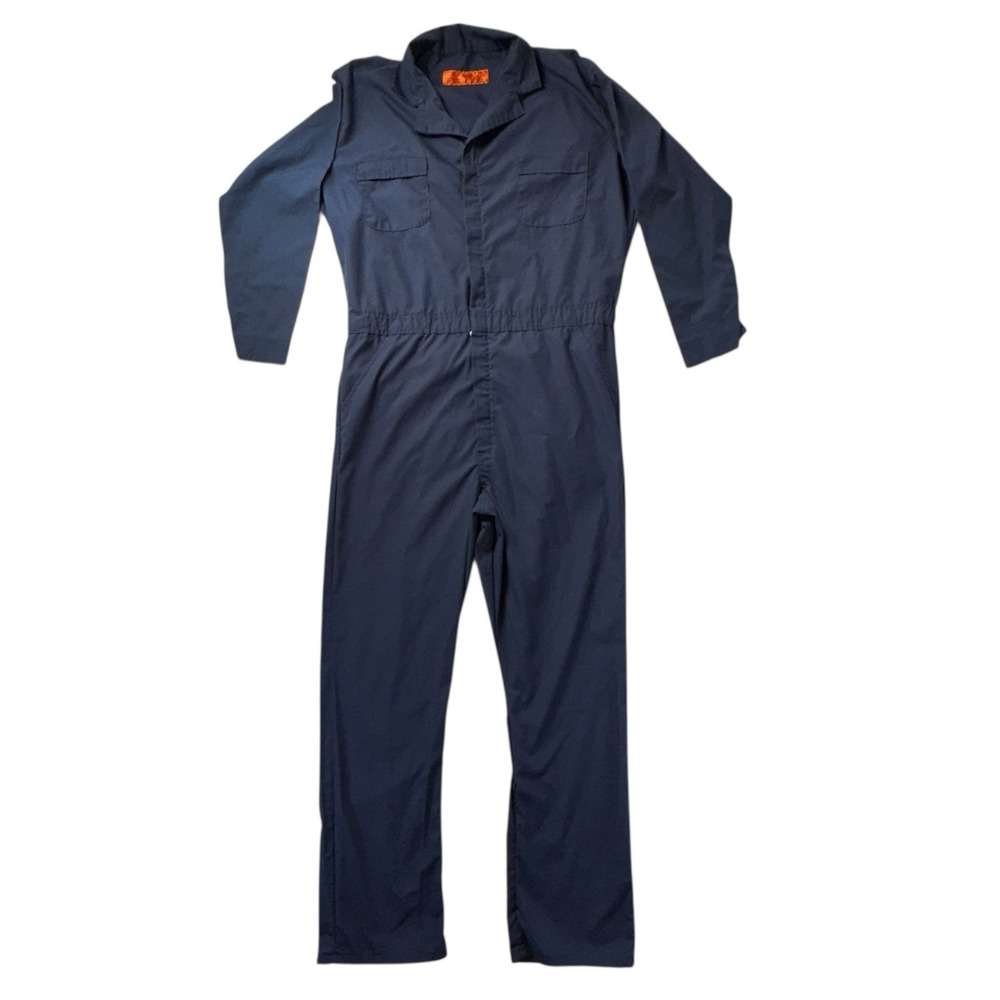 Red Kap Coveralls Blue Mens XL CP30NV6